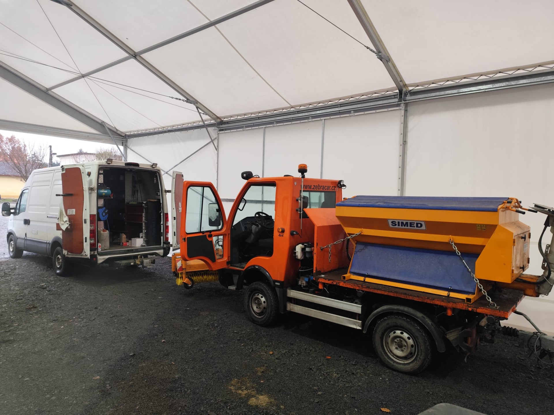 Komunální vozidlo ZEBRA - Novákova dílna